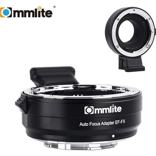 Commlite CM-EF-FX Electronic AF Lens Mount Adapter for Canon EF/EF-S Lens to for Fujifilm FX-Mount Camera X-T20 X-T3 X-T2 X-Pro2