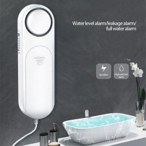 Home Alarm Water Leakage Alarm Detector 120dB Independent Water Leak Sensor Detection Flood Alert Overflow Security Alarm System