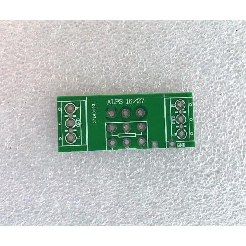 Double-sided shield universal potentiometer plate for both type 16 and type 27(Note: potentiometers are not included