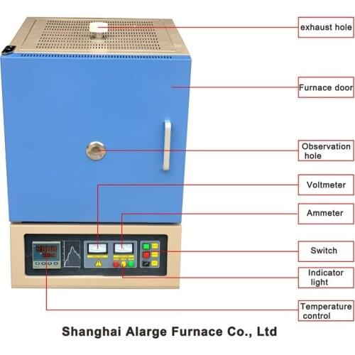 Electric furnace 1600C High Temperature laboratory heating apparatus