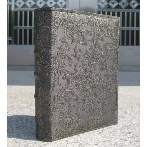 Europe Flower Pu Leather Vintage Photo Album for 100 Photos of 8 Inch 4D Family /Wedding / Graduation /birthday Gift Photo Album