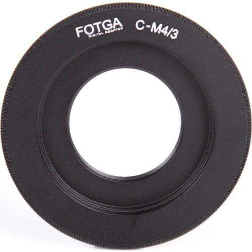 FOTGA C Mount for Lens to Micro 4/3 M4/3 G6 GH3 G5X GX1 E-P5 E5 E-PM1 Camera Adapter