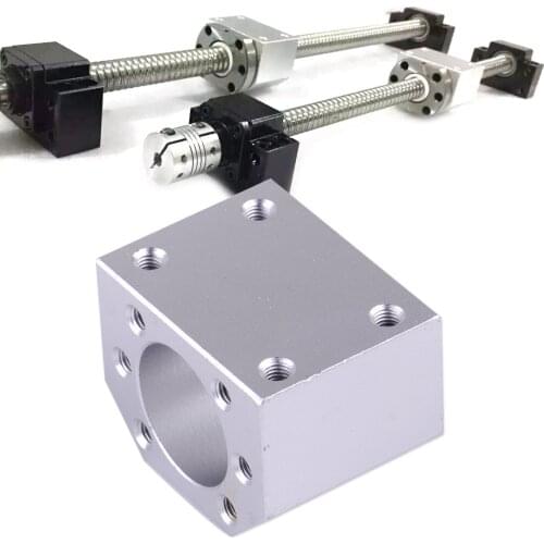 LETAOSK 28mm Ball Screw Nut Housing Seat Mount Bracket Holder Fit for SFU1604 1605 1610 AluminumAccessories