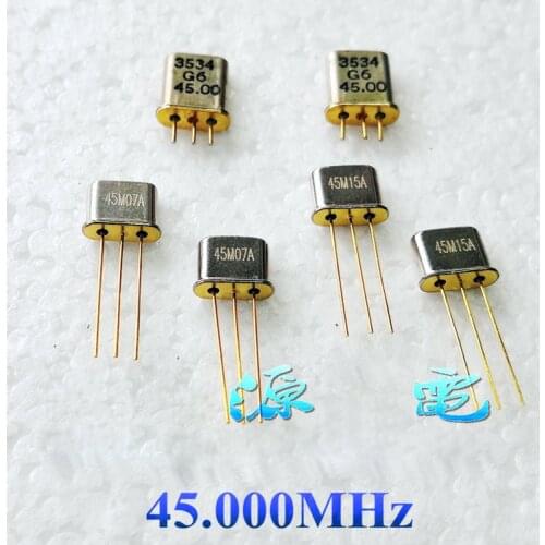 New 10PCS UM-1/45R15AZ/3dB+7.5KHZ 45MHZ crystal filter