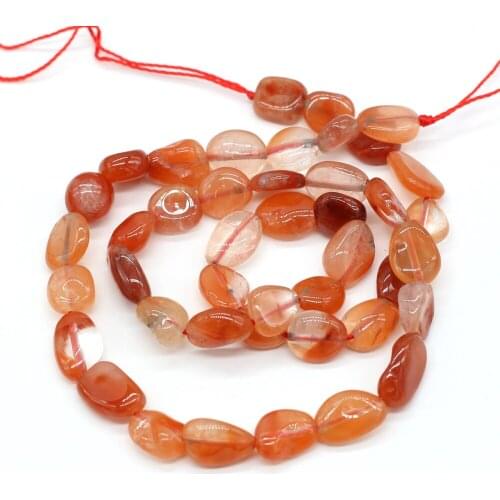 New Red Agate Loose Beads Natural Stone Irregula Beads for DIY Jewelry Making Necklace Bracelet Earrings Accessory 6-8mm