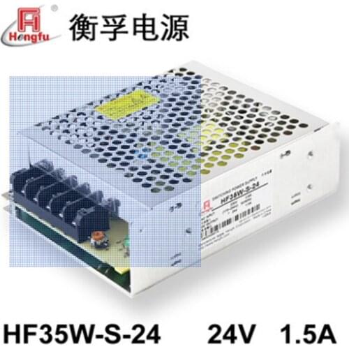 New Hengfu HF35W-S-24 Charger AC 220V Transfer DC 24V 1.5A Singel Channels Output Switching Power Supply
