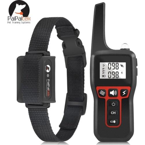 Dog Shock Collar Remote Training Collar Anti Barking for Small Medium Large Dog,1100Yd Range Rechargeable Waterproof Receiver