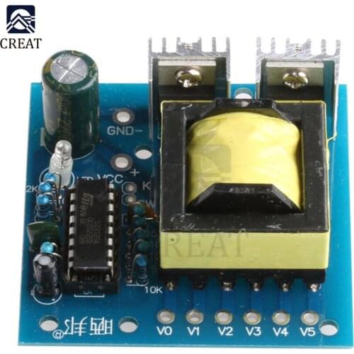150W MC Converter DC 12V To AC 220V Inverter Boost Transformer Power Board Module High Frequency Square Wave AC Output 20KHz