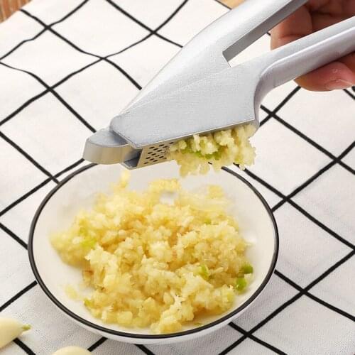 Aluminum Alloy Garlic Presses Slicer Convenient Split Crusher Ginger Garlic Crusher Kitchen Vegetable Tools