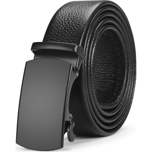 Peikong Brand Belt New Male Designer Automatic Buckle Cowhide Leather men belt 110cm-130cm Luxury belts for men Ceinture Homme