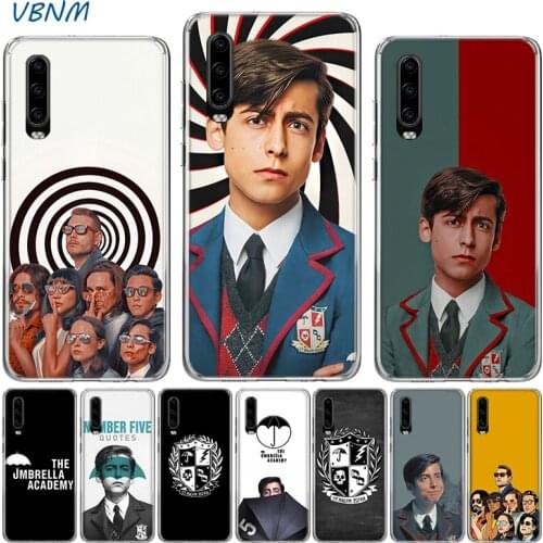 The Umbrella Academy Silicone Case For Huawei P40 P30 P20 Mate 40 30 20 10 P10 Pro+ lite P Smart 2020 Z Plus + 2019 2018 Cover