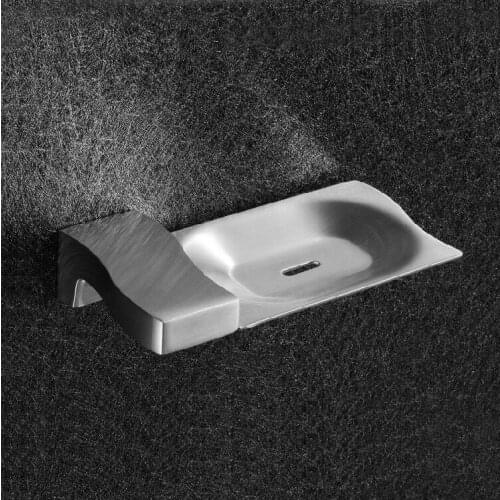 Wholesale and retail Modern 304 stainless steel soap dish holder bathroom soap dish rack bathroom accessories