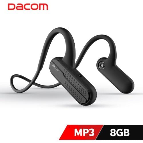 DACOM AirWings MP3 Sports Bluetooth Headphone 8GB MP3-player Open-ear Wireless Headset Earphone for iPhone Samsung Xiaomi Huawei