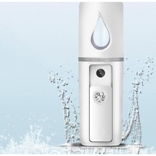 1PC Handheld Nano Steamer Sprayer USB Charging Water Meter Facial Humidifier Cold Spray 20ML Large Water Tank L2/L3 Style