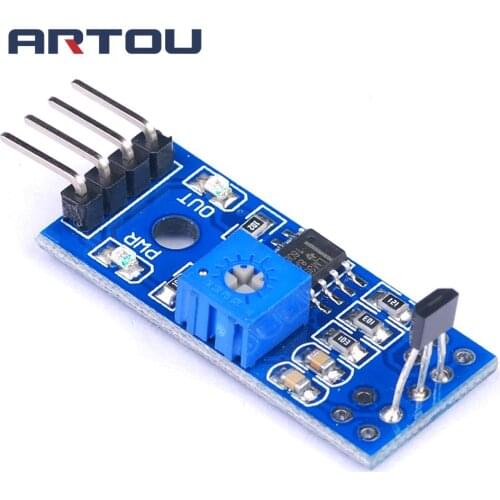 5PCS Speed Measurement Hall Sensor Module Hall Switch Motor Tachometer Module DIY