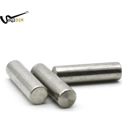 60Pcs Guitar Humbucker Pickup Magnetized Iron Polepiece Slug Pole Slug / Magnet Slug Rods 18*5mm