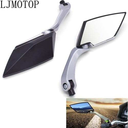 1 Pair Motorcycle RearView Mirror Handlebar Side Mirrors 8 10mm For Honda CBR500R CBR500F CBR929RR CBR600RR CBR954RR CBR1000RR