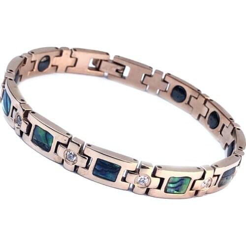 Stainless Steel Bracelet Titanium Steel Jewelry Germanium Magnet Energy Bracelet Fashion Jewelry Holiday gift