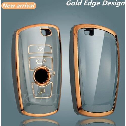 Electroplated Tpu Car Remote Key Case Cover For Bmw F20 F30 G20 f31 F34 F10 G30 F11 X3 F25 X4 I3 M3 M4 1 3 5 Series Accessories