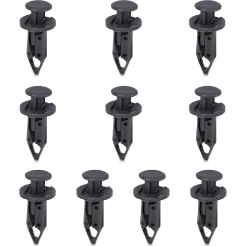 CITALL 10Pcs Fender Clips Body Rivets for Replaces 7661855 For Honda Rancher Foreman Rubicon Rincon Kawasaki Brute Force Bayou