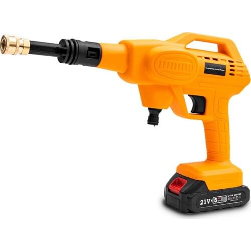 High Pressure Car Washing Machine Electric Spray Water Gun Cleaner Cordless Garden Auto Washer Cleaning Tool EU Plug Charger