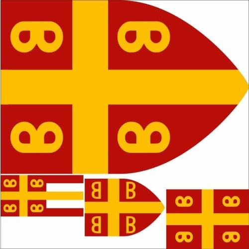 Byzantine Empire Flag Banner 3X5FT 90X150CM Palaiologos Dynasty 100D Polyester