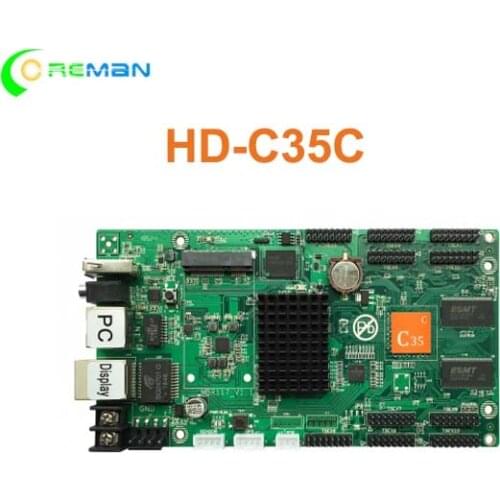 HD C35C Led Display Card Control Range 1024*512 Dots Asynch Control card P10 Outdoor Lamp Led Screen