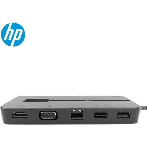 HP Spectre Travel Dock for USB-C Charging Laptops (with VGA, HDMI, Ethernet, and multiple USB ports)