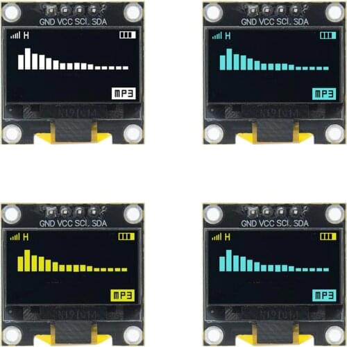 0.96 inch oled IIC Serial White OLED Display Module 128X64 I2C SSD1306 12864 LCD Screen Board for Arduino