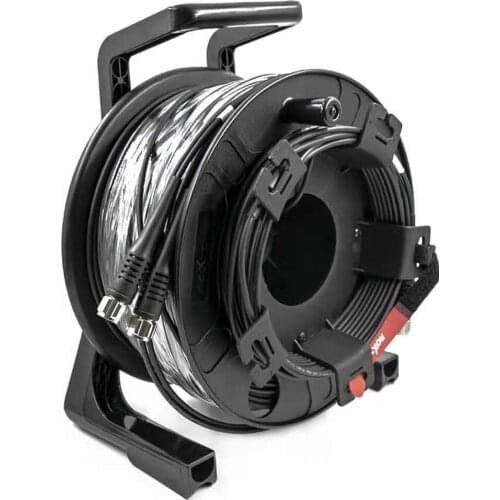 2Core,ODC Square(Female) to LC/UPC Fiber Patch Cord+ 2C SM G6571A,3.0MM LSZH Black Jacket,ODC Round to ODC Male Fiber Patch Cord