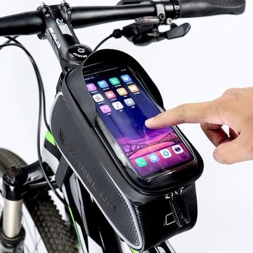 Touch Screen Waterproof Bike Phone Stand Holder For iPhone SE 2020 12 11 Pro Max X Xs XR 8 7 Plus Bicycle Mobile Phone Holders