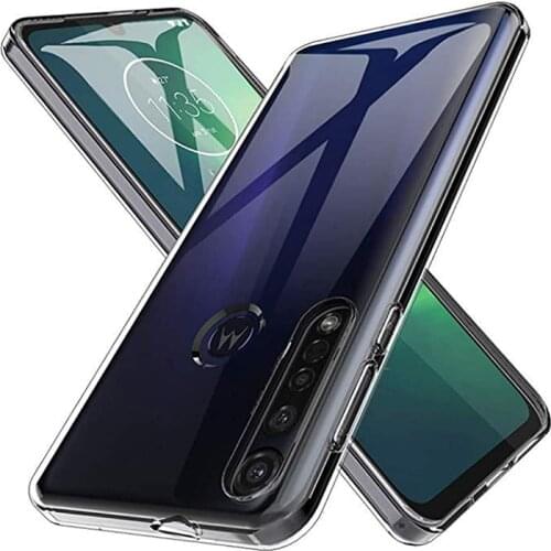 Luxury Clear Phone Case Covers for Motorola G8 Play Plus Power Lite Soft Silicone Transparent Moto G8Play G8Plus G8Power Gel TPU