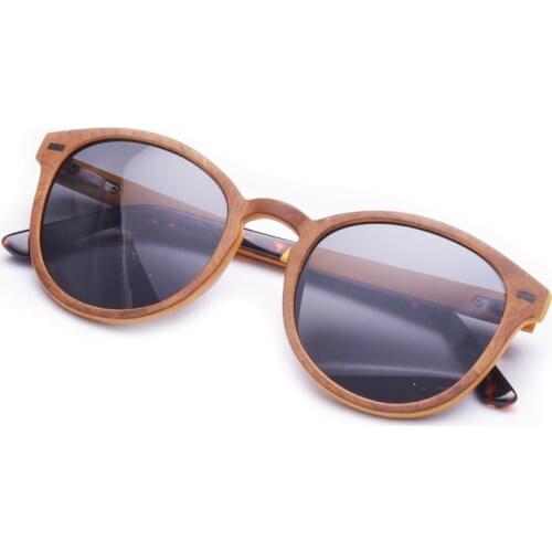 Ultralight Yellow Wood Sunglasses Polarized Men Women Sun Glasses Luxury Designer High Quality Shades Trending 2021