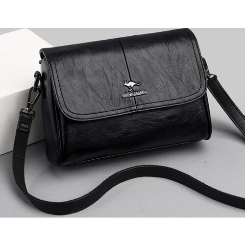 Women Bag Ladies Handbag Luxury Shoulder Bag Pu Leather Crossbody Bag Zipper Multi-pocket Messenger Bag High Quality Female Tote