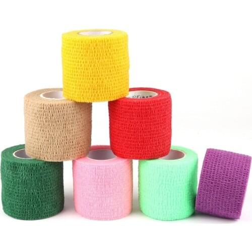 First Aid Security Protection Waterproof Self Adhesive Elastic Bandage 4.5M First Aid Kit Protection Nonwoven Bandages