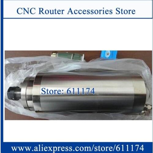 High precision 4.0kw AC380V ER25 metal milling spindle motor 110mm 24000rpm water cooled spindle motor 4 Bearings