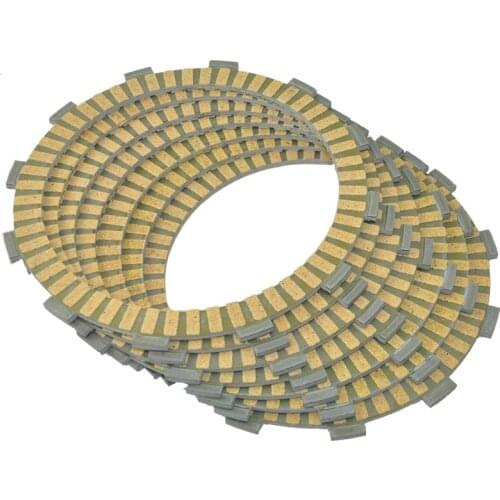 7pc Motorcycle Friction Clutch Plates for Honda RVT1000 R RVT1000R RC51 CBR1100XX Blackbird CBR1100 XX Motorbike Engine Parts