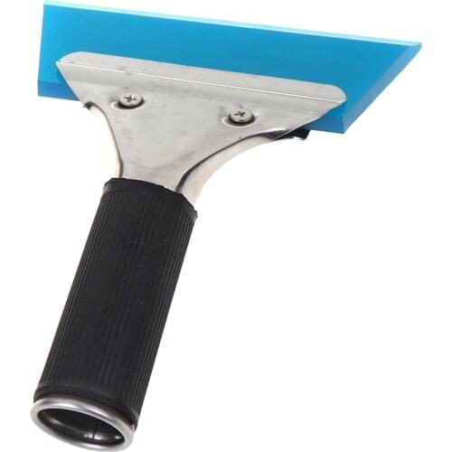 Car Tools Window Squeegee Water Wiper Handled Rubber Ice Scraper Blade Car Auto Snow Shovel Glass Car Cleaner Tinting Tool