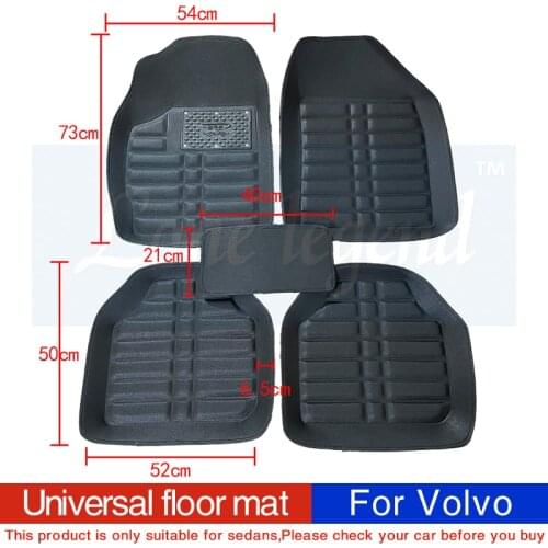 Car floor mat carpet rug ground mats accessories for volvo 850 c30 s40 s60 s80 s80l v40 v50 v60 v70 xc60 xc70 xc90