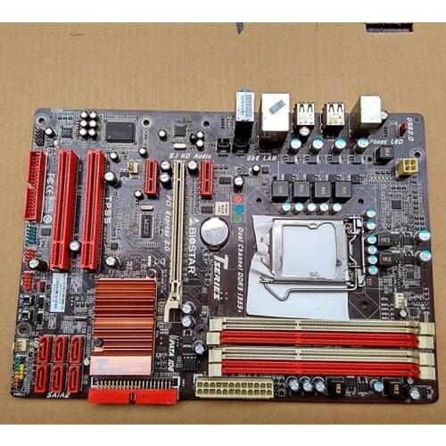 Free shipping original motherboard for Biostar TP55 LGA 1156 DDR3 for I5 I7 cpu 16GB P55