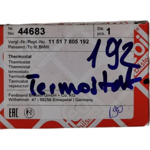 Febi-Thermostat (for BMW:N47-N57) (OEM No:11517805192)