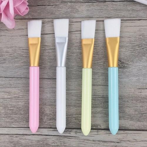 1PC High Quality Mask Brush Mud Dense Soft Hair Massage Handle Mixing Makeup Brushes Face Skin Care Tools Convenient Comfortable