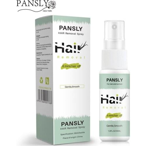 30ml PANSLY Painless Permanent Hair Removal Cream Aerosol Remover