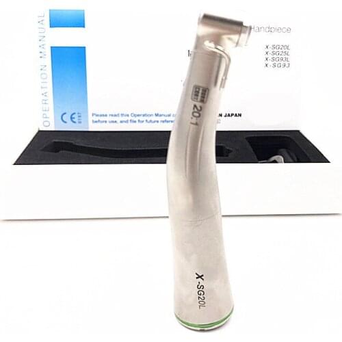 NSK type Dental Ti Max X-SG20L LED OPTIC IMPLANT CONTRA ANGEL HANDPIECE 20:1 SURGICAL