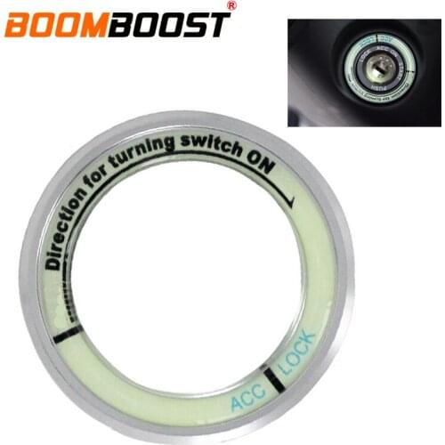 For Tiida/Nissan K3 K5 k2 ignition key ring decoration car stickers dedicated luminous four-color paste