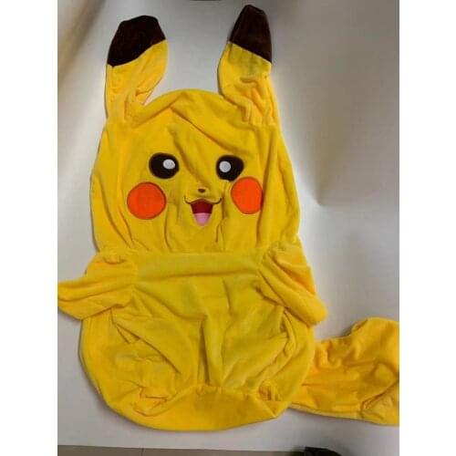 Giant 90-120cm Huge Unstuffed Pikachued Plush Doll Skin Semi-finished Product Hollow Pillow Cover Yellow Toy DIY Plush Toy Skin