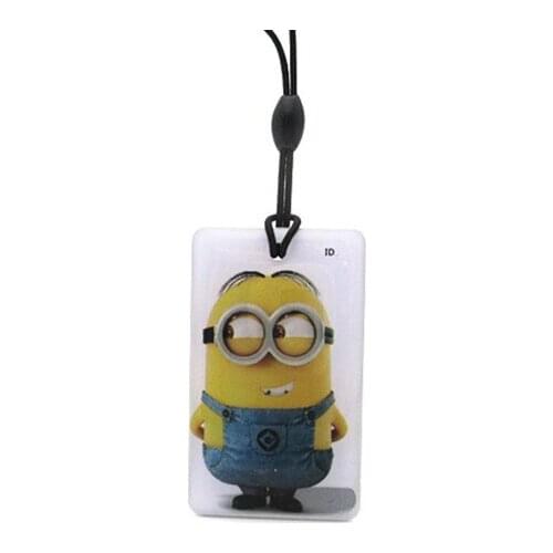 Cartoon blank 125Khz RFID Writable Smart Card Proximity EM4305 Rewritable Key Tags For Access control Rfid Copier