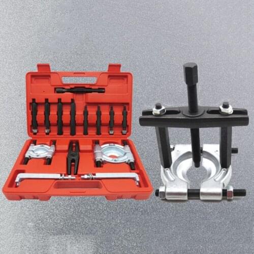 12 Pcs Bearing Splitter Gear Puller Fly Wheel Separator Set With Blow Mold Tool Kit Bearing Puller Extractor Repair Tools