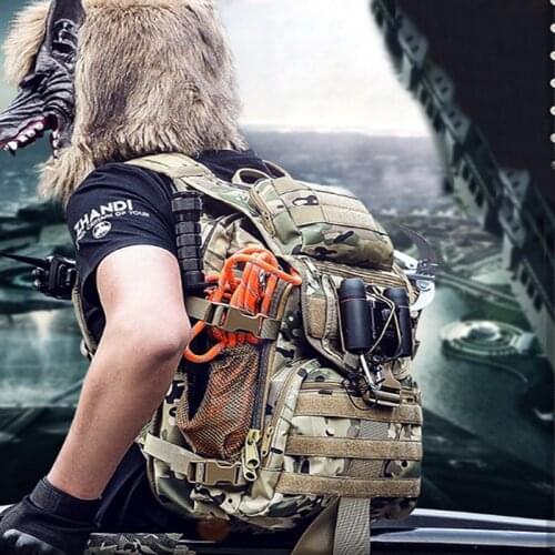 Military Tactical 1000D Nylon 40L Backpack Mens Travel Bags Camping Hiking Outdoor Camouflage Hunting Lure Fishing Tackle Pack