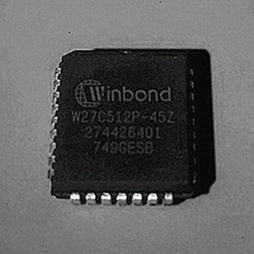 10PCS 20PCS 50PCS W27C512P-45Z W27C512P W27C512 27C512P 27C512 PLCC32 Memory flash memory chip Auto Car Chips ICs